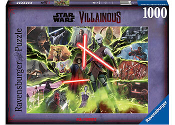 Ravensburger 1000pc Star Wars Villainous: Asajj Jigsaw Puzzle - Picture 1 of 3