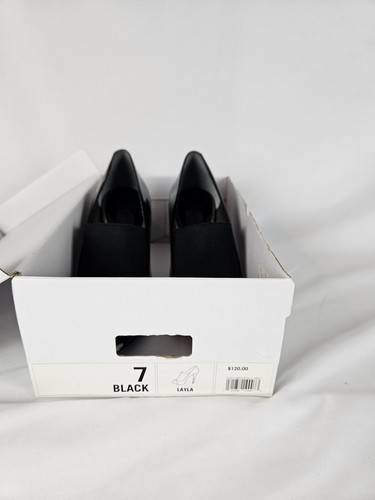 NIB! Banana Republic Size 7 Layla Black Patent Leather High Heels Orig $120 - Picture 7 of 10