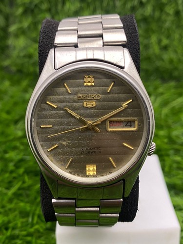 vintage seiko 5 7009-3061 automatic 17 jewels watch japan - Picture 4 of 15