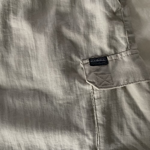 White Sierra Junior Khaki Nylon Cargo Y2K Shorts size 12 Youth Boys / Girls L - Picture 3 of 8