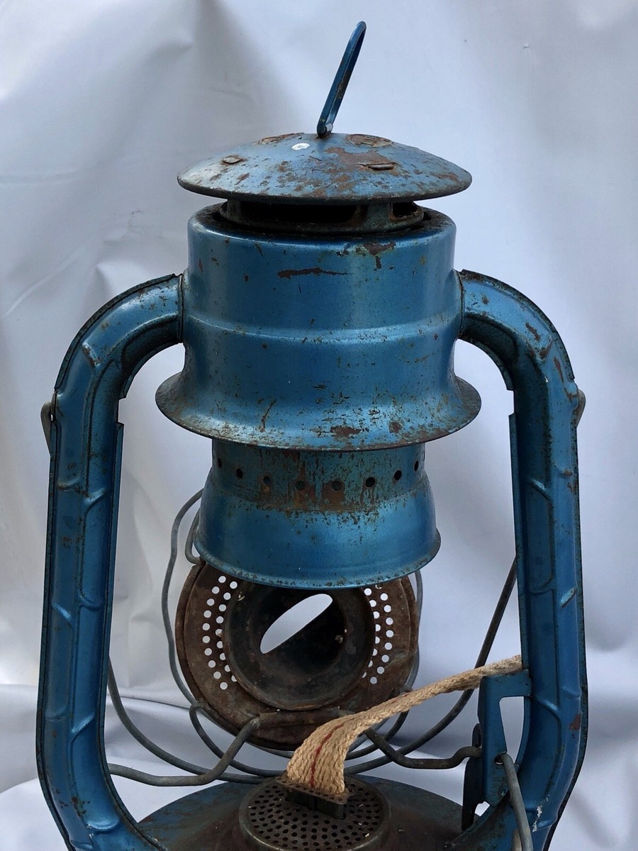 Lantern DIETZ NO 8 AIR PILOT LANTERN OLD BLUE - VINTAGE
