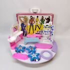 Doll Case Deluxe Fashion & Mixed Lot Of Dollhouse Furniture