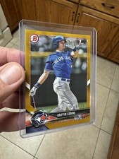 2018 Bowman Draft Griffin Conine Gold Prospect /50