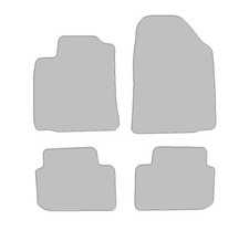 Fußmatten-Set für Hyundai Ioniq (2016-2024) Hit anthrazit