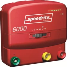 Speedrite 6000 Energizer 60 Mile Fence Charger. AC/DC Powered 