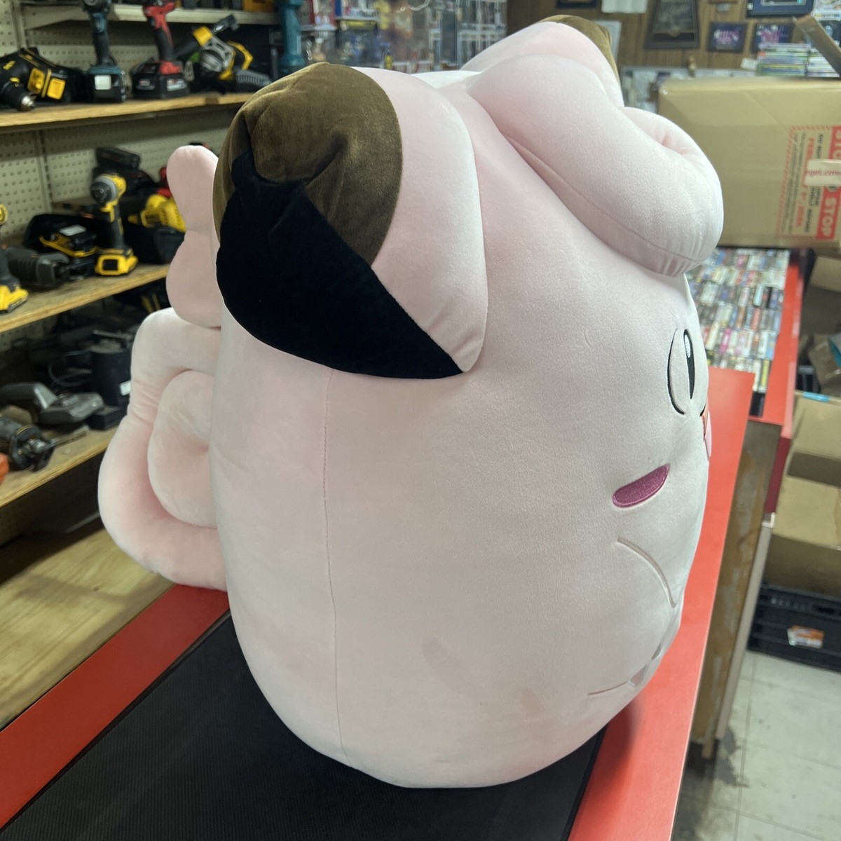 Peluche Jumbo Squishmallow Clefairy 20 Pollici – Pokemon Esclusivo