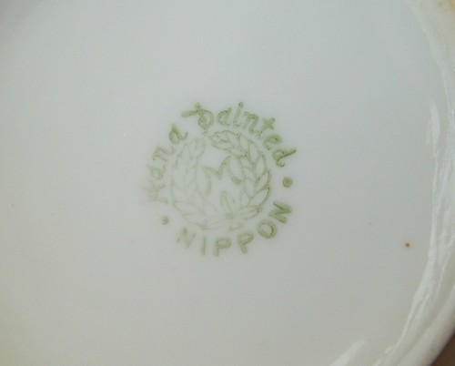 Nippon Hand Painted Creamer Cottage Scene Morimura Mark - Picture 5 of 5