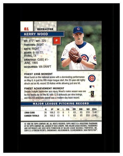 KERRY WOOD YOU PICK SEE EVERY CARD RC, INSERTS HIGH GRADE CARDS HUNDREDS! - Picture 69 of 333