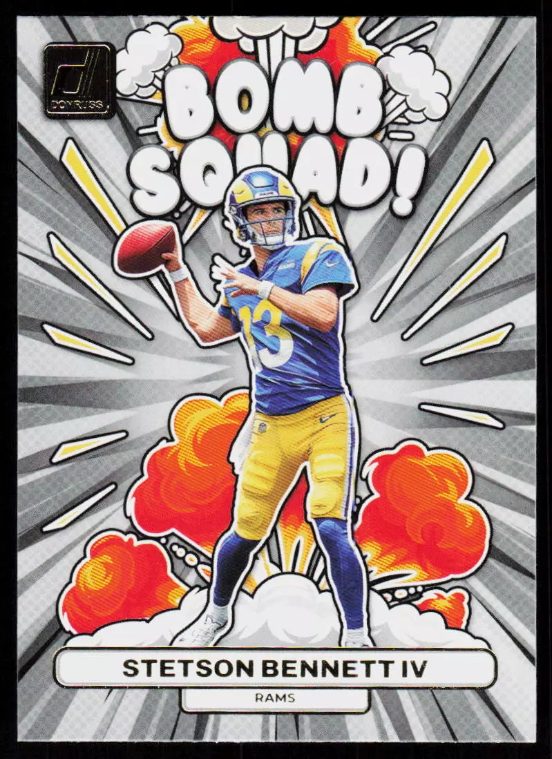 Stetson Bennett trading card