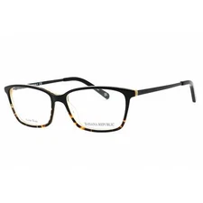 Banana Republic Women's Eyeglasses 53mm Black Havana Rectangular CATE/N 0WR7 00
