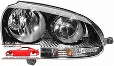 FARO DX 2H7 NERO C/MOTORINO ELETTRICO PER VW GOLF 5 08/2003>-HELLA [OE 1K6941030