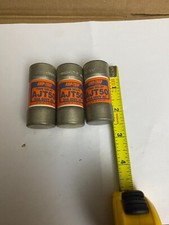 Gould Shawmut AJT50 Fuse 25 Amp 600VAC Time Delay Class J Amp-Trap 2000 Lot of 3