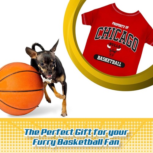 Pets First NBA Premium Tee Shirt for Dogs & Cats Comfortable & Sporty Dog Shirt - Picture 15 of 67