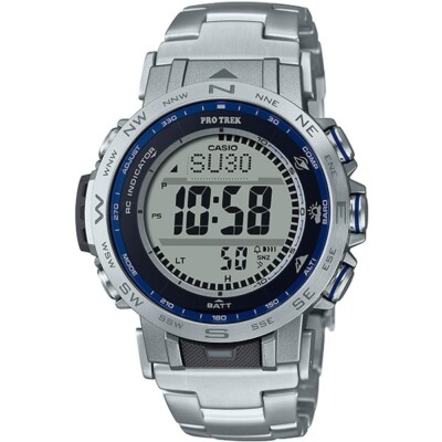 CASIO PRW-31YT-7JF PRO TREK Solar Atomic Radio Titanium Band Digital Men`s F/S