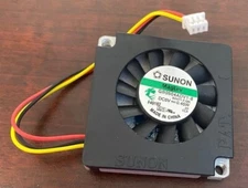 Sunon MagLev Fan GB0504ADV1-8 5v 3 pin 40mm,Aluminum, 8mm frame thickness 
