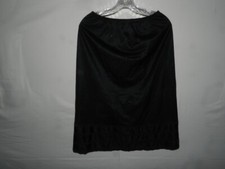 Womens Slip size Tall Medium MT M Lorraine nylon black 1/2