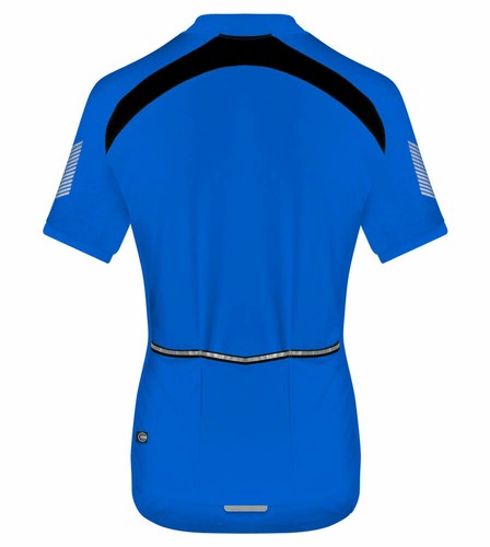 Tall Men's Elite Cycling Jersey | High Visibility Performance Coolmax Jersey - Picture 11 of 18