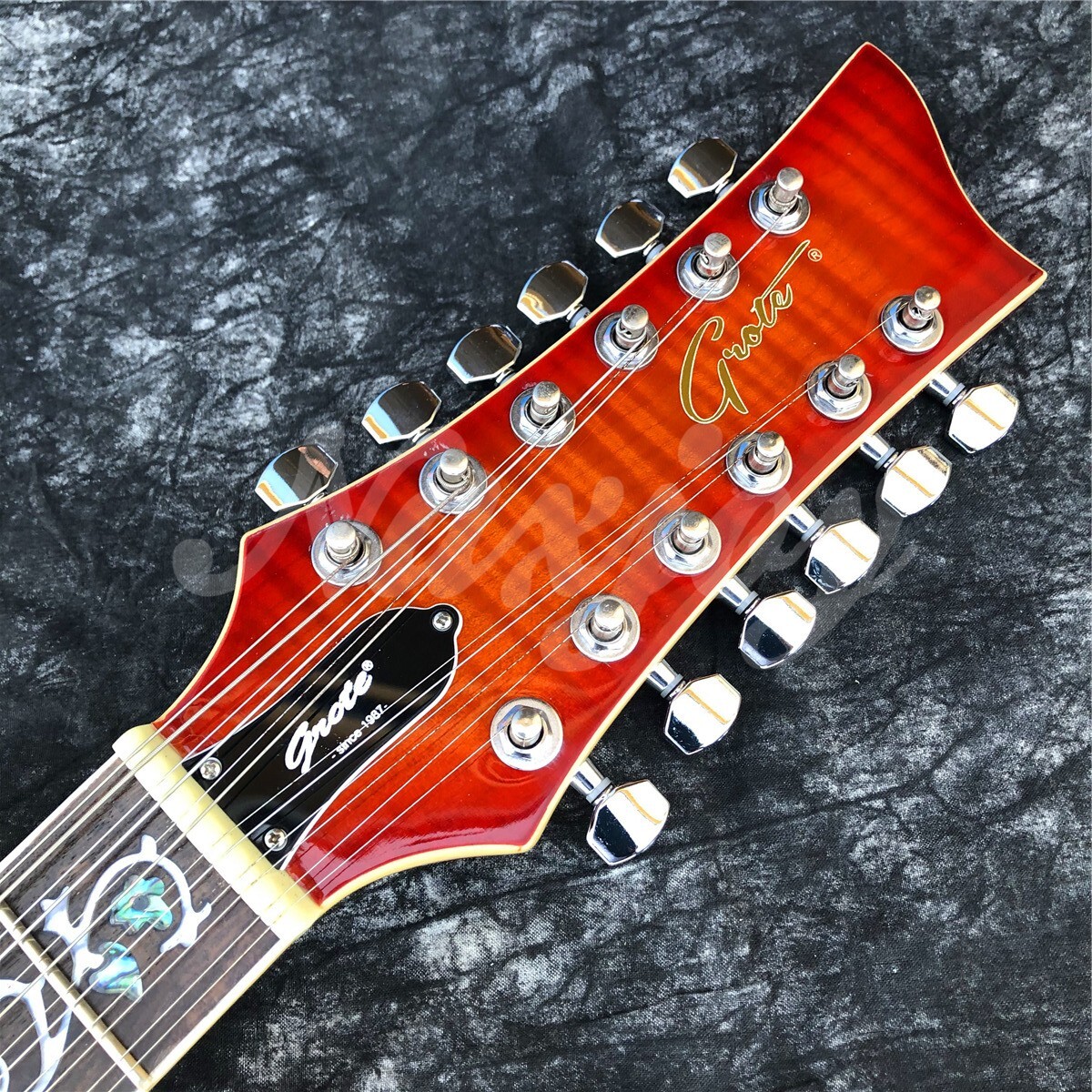 ギター GROTE Jazz Electric Guitar (Red) Amazon.com: GROTE Jazz Electric Guitar Hollow Body Chrome