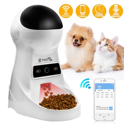 automatic feeder with camera