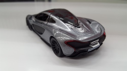 Mclaren P1 Gris Kinsmart Modelo Juguete 1/36 Escala Coche de Metal Regalo Open - Imagen 2 de 2