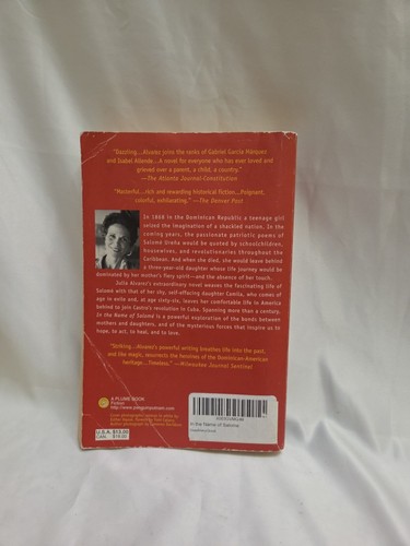 In the Name of Salome by Julia Alvarez: Used #0104 - Picture 4 of 10