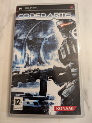 Sony Psp Coded Arms von Konami 2005 Shoot Em Up komplett schneller Versand 