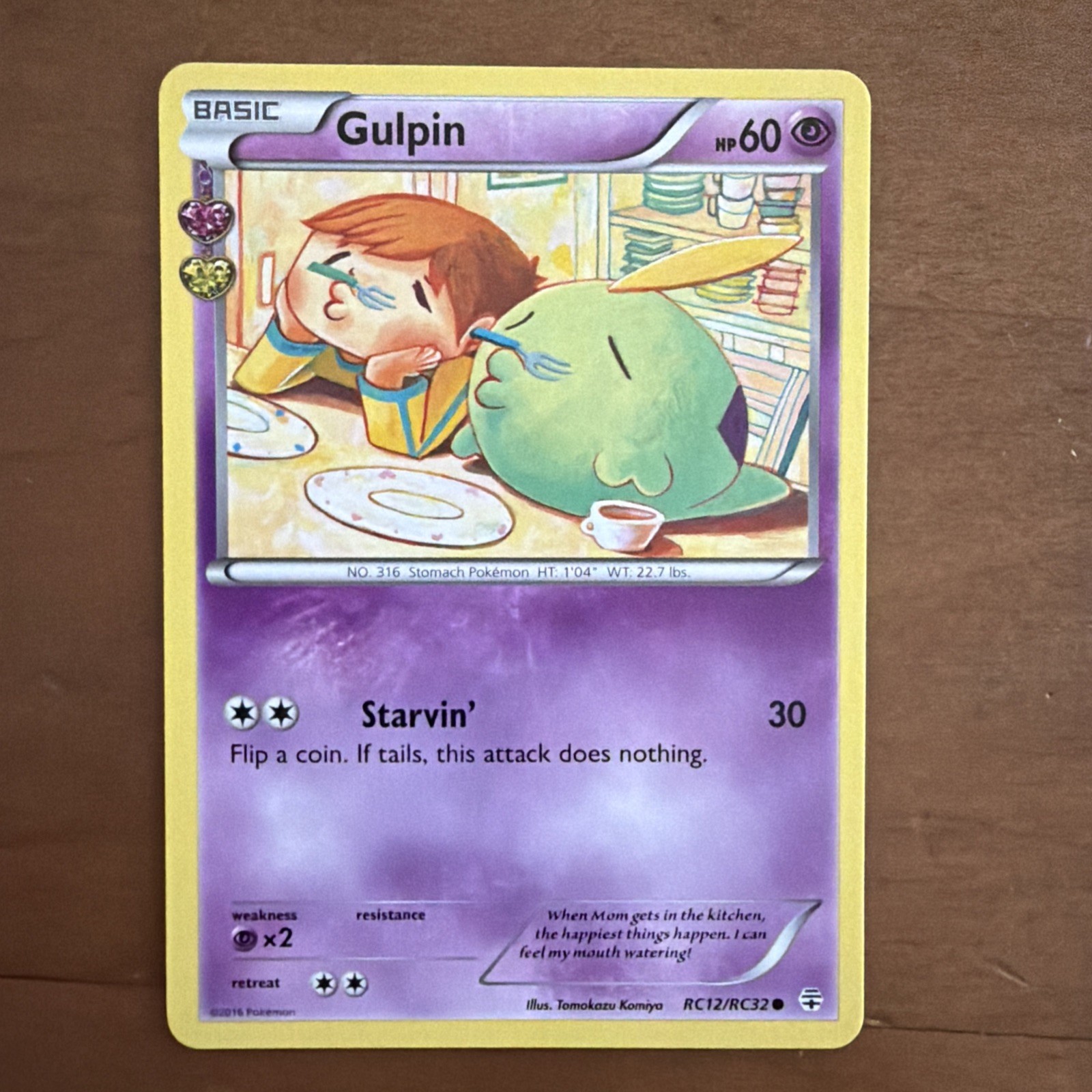 Gulpin RC12-32 Generations: Radiant Collection Regular
