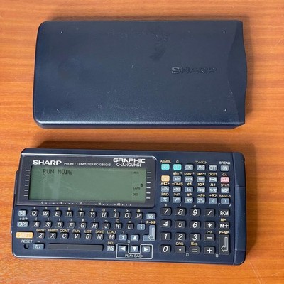 Sharp PC-G850VS Pocket Computer BASIC Tested Working