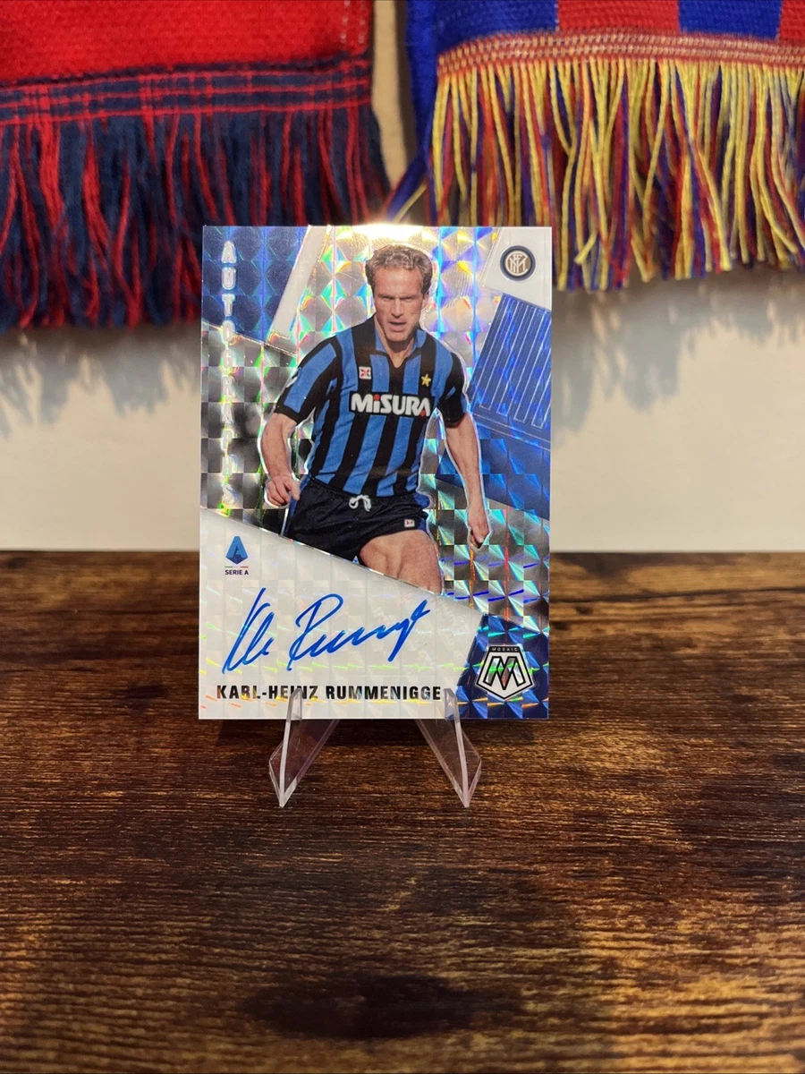 Karl-Heinz Rummenigge Autographed Soccer Sports Trading Cards