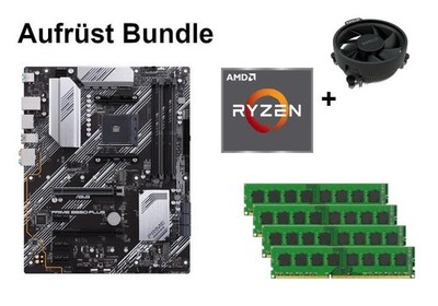 Bundle ASUS Prime B550-Plus + AMD Ryzen 5 / Ryzen 7 + 8GB - 64GB RAM