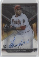 2015 Topps Strata Auto Yasmany Tomas #SA-YT Auto 0l2
