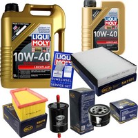 Inspektionskit Filter Liqui Moly ÖL 6L 10W-40 FüR Dacia Logan MCV Ks_ 1.6 16V