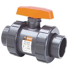 Hayward Flow Control Tbh1100astv0000 Ball Valve, True Union, 1", Pvc/Fpm, Full
