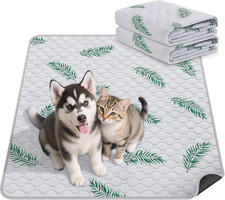 Washable Pee Pads for Dogs, 2Pack Reusable Puppy Pads, Super Absorbent  Leakpro