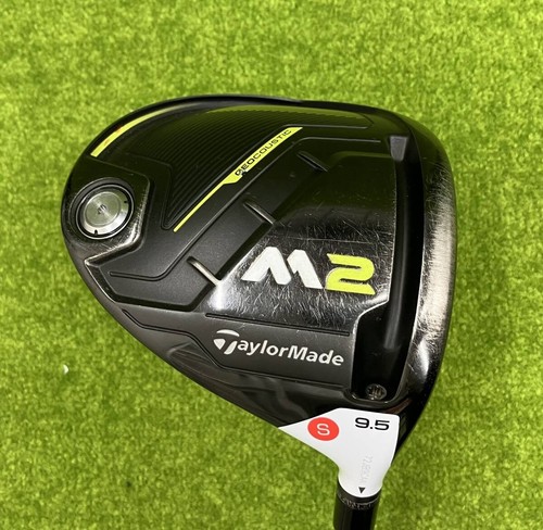 TaylorMade M2 2017 Driver 9.5° RH Stiff flex Graphite Shaft Golf Club Used