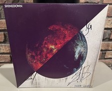 SHINEDOWN " Planet Zero " Signed LP  Autographed