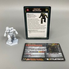 BATTLETECH HUNCHBACK JUGGERNAUT KUNSTSTOFF Miniatur und Karten MECHWARRIOR