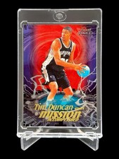 1999/00 Fleer Force TIM DUNCAN “MISSION ACCOMPLISHED” HOLO SP INSERT 4 OF 15