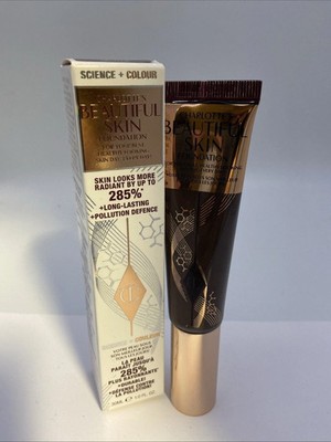 Charlotte Tilbury Beautiful Skin Foundation 17 Neutral Neutre 1 oz / 30ml NIB