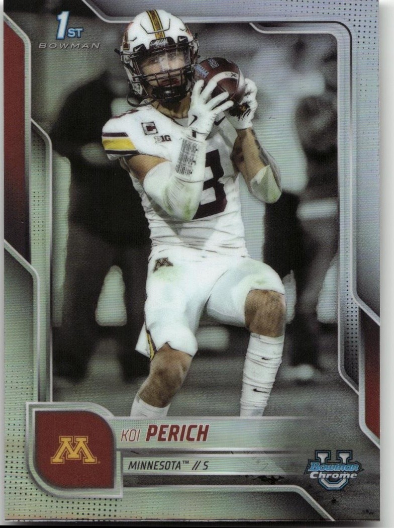 2025 Bowman University Chrome - Koi Perich #116 Refractor (RC)