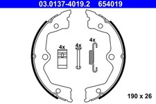 ATE Bremsbackensatz Feststellbremse 03.0137-4019.2 für HONDA ACCORD CU IX 8 CW