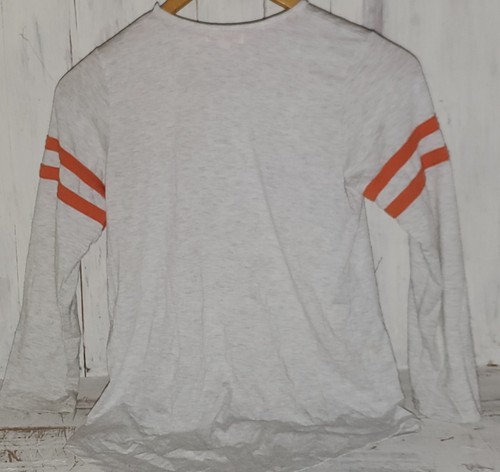 Camisa Poof Niña Lentejuelas Jaspeadas Acción de Gracias Pavo Naranja XL 12-14 *W25 - Imagen 2 de 5
