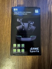G11 True Wireless Stereo Gaming Earbuds. Brand New In The Box