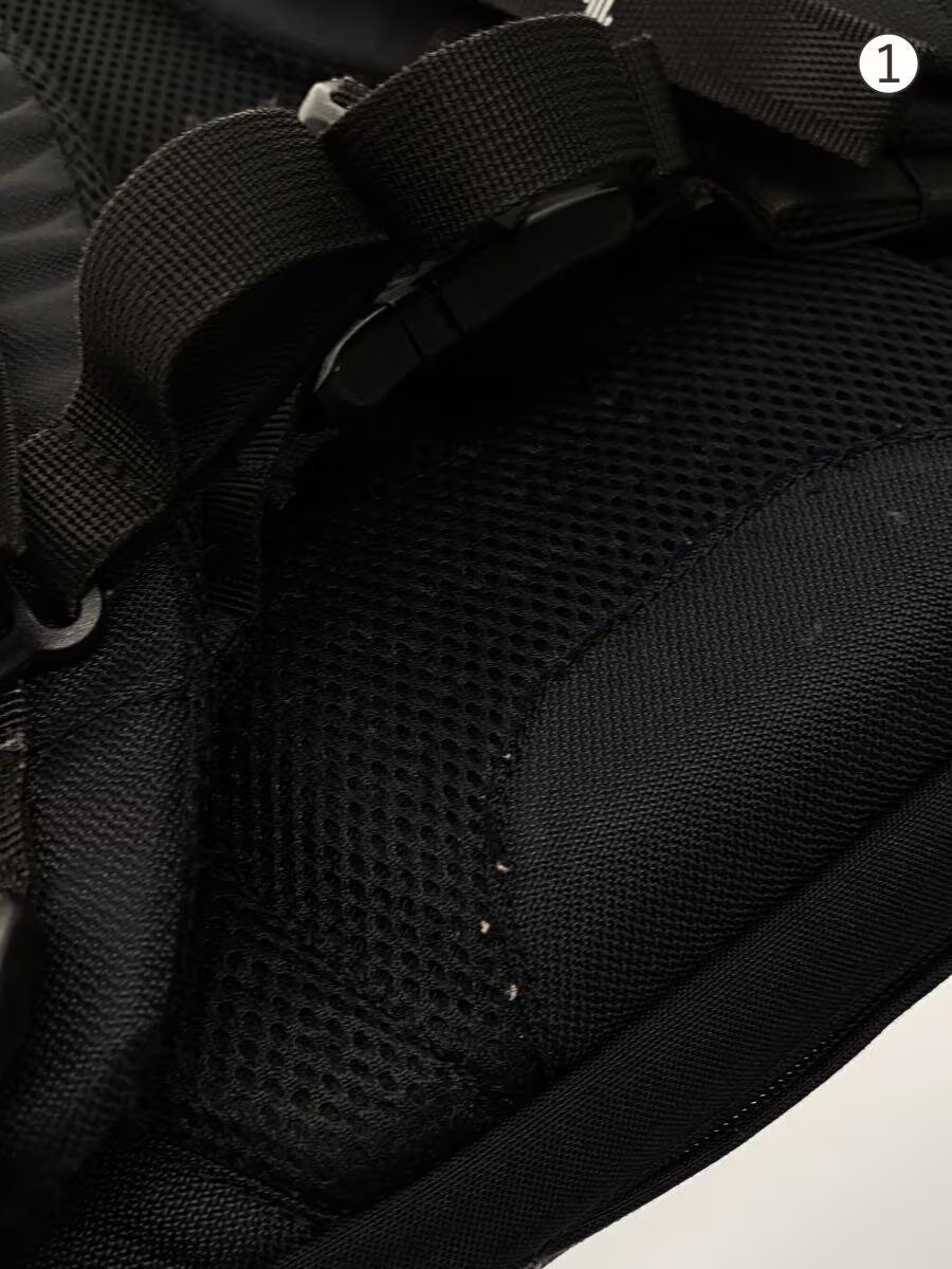 Millet Backpack Polyester Blk Solid KEK77 - image 7