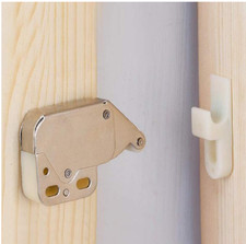 Cabinet Cupboard Spring Press Open Door Catch Tip Touch Push Latch 2 pack qty