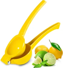 Lemon Squeezer, Premium Large Heavy Duty Handhelp Juicer for Lemon, Metal Hand P