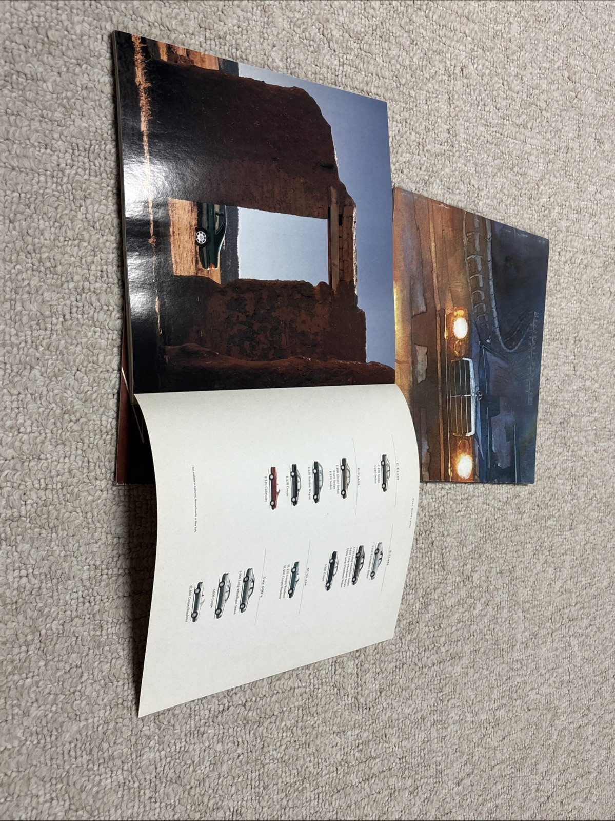 1985, 1986, 1994 Mercedes-Benz pamphlets