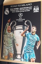 Real Madrid v Manchester City 4 May 2016 - UEFA Champions League Programme