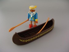 ▀▄▀▄▀ Playmobil ® Einzelteile aus Set 3397 Kanu mit Indianer Squaw ▀▄▀▄▀