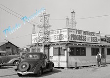 1936 Ford V8 Coupe Front Photo The Derrick Oklahoma - AU123